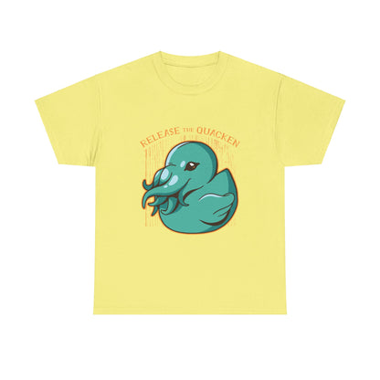 Release the Quacken Unisex Heavy Cotton Tee