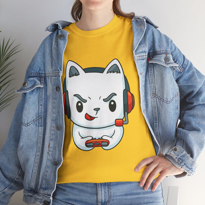 Gamer Kitten Unisex Heavy Cotton Tee