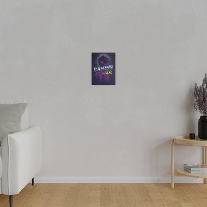 Gaming Power Matte Canvas Print, Stretched, 0.75"