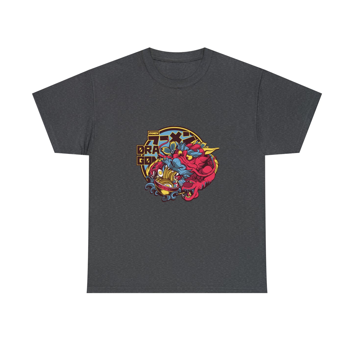 Dragon with Ramen Unisex Heavy Cotton Tee