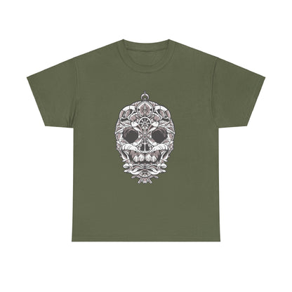 Nautical Skull Unisex Heavy Cotton Tee