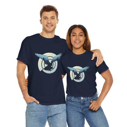 Eagle in Flight Unisex Heavy Cotton Tee