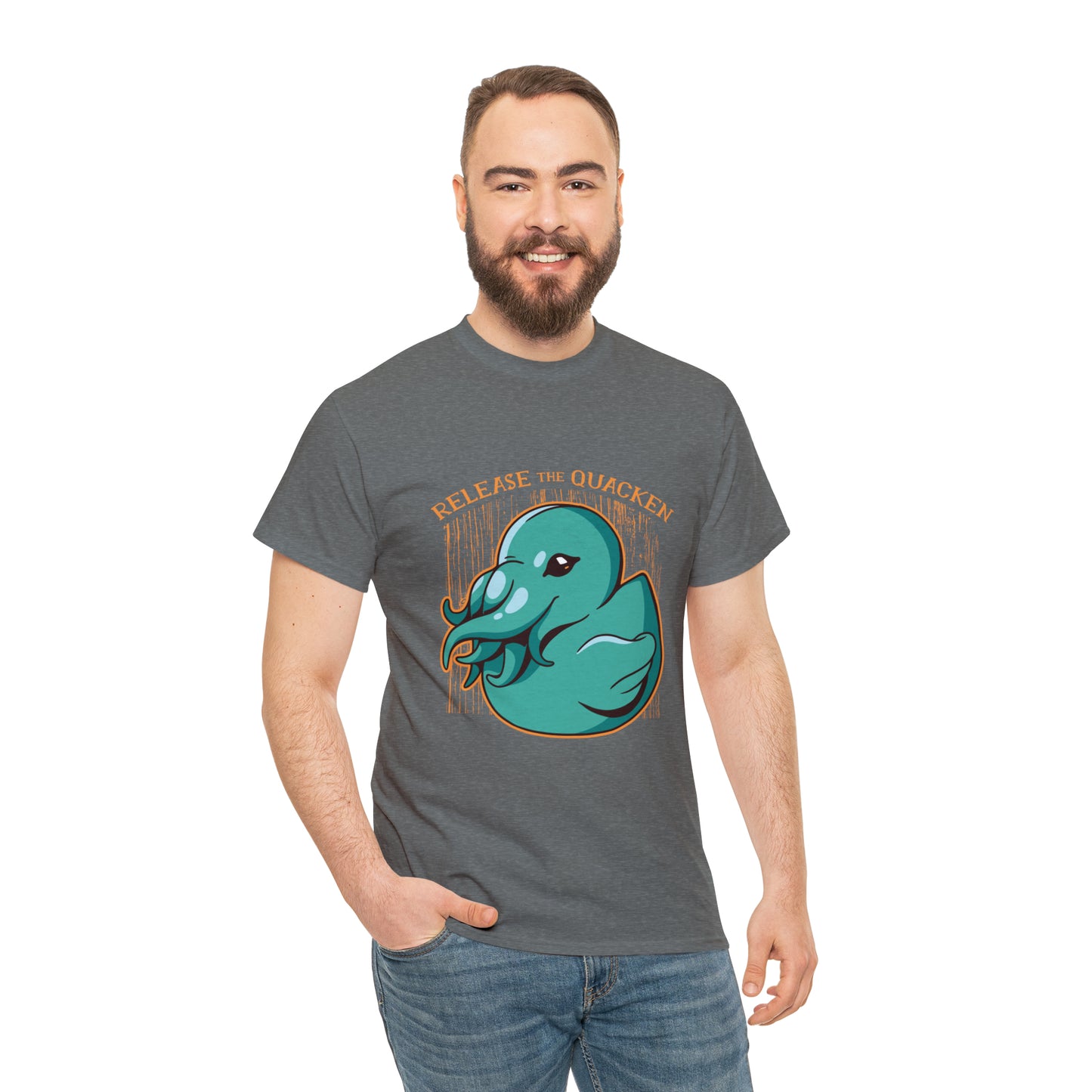 Release the Quacken Unisex Heavy Cotton Tee