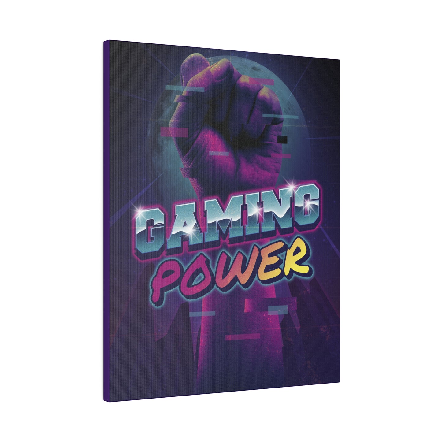 Gaming Power Matte Canvas, Stretched, 0.75"