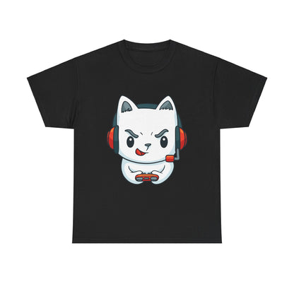 Gamer Kitten Unisex Heavy Cotton Tee