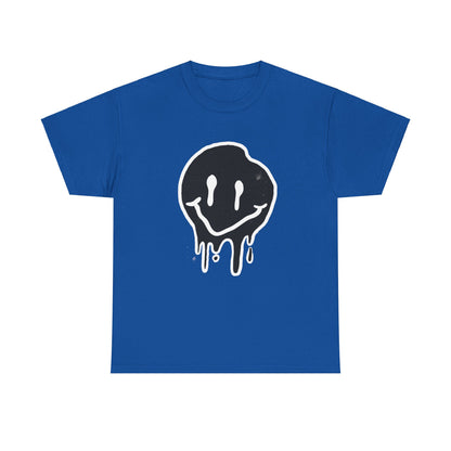 Melting Smiley Unisex Heavy Cotton Tee