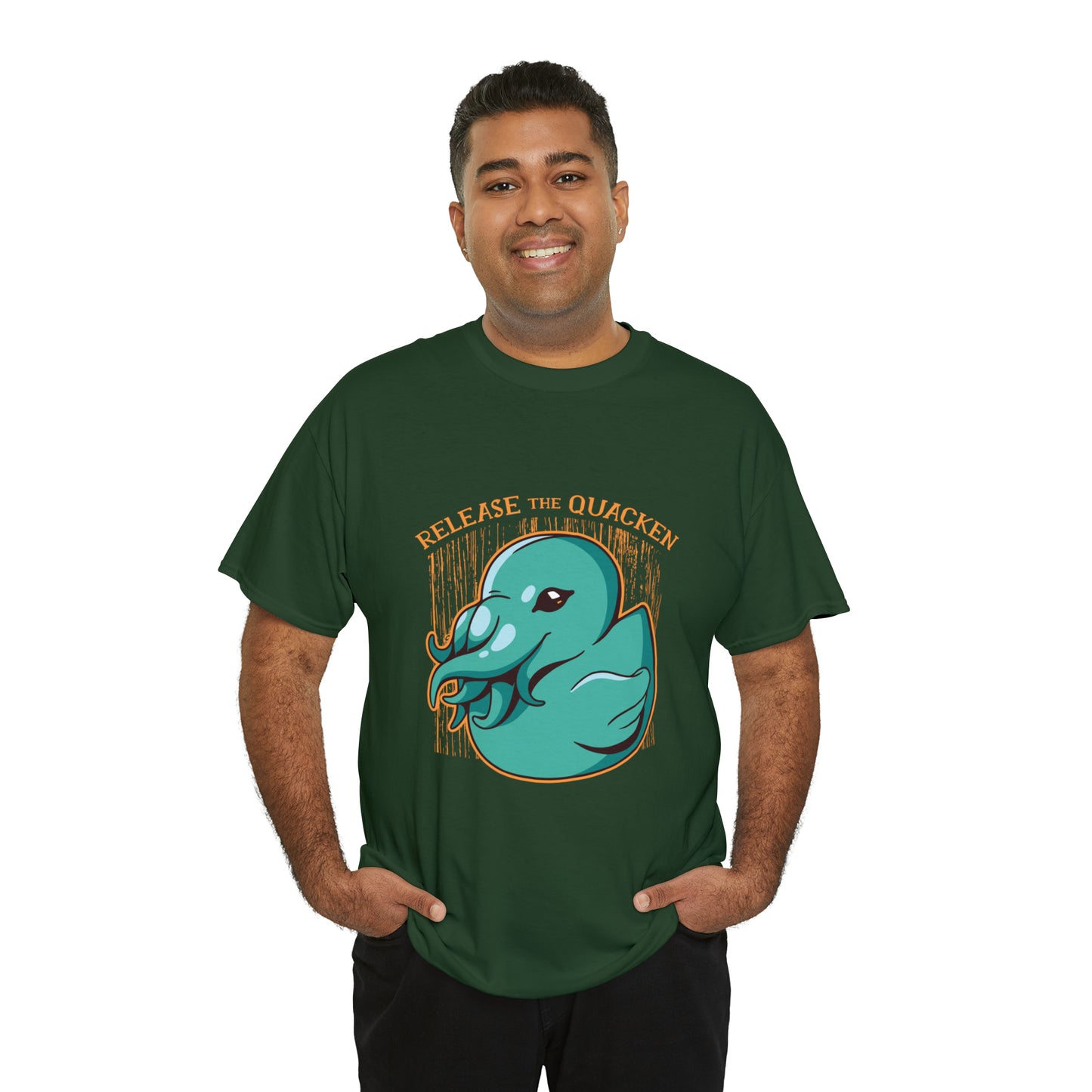 Release the Quacken Unisex Heavy Cotton Tee