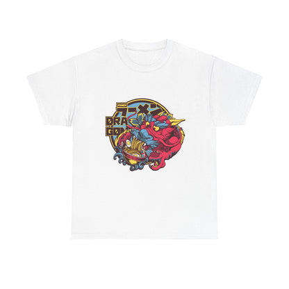 Dragon with Ramen Unisex Heavy Cotton Tee