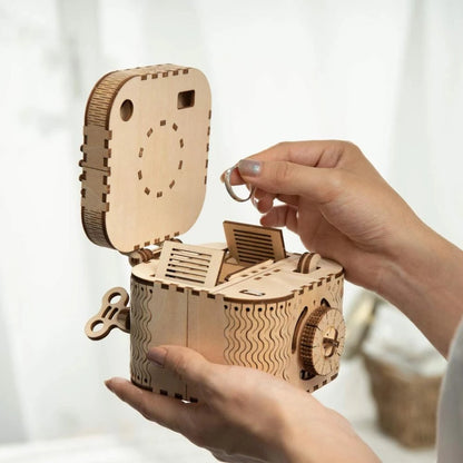 Robotime Rokr 123 Pcs Treasure Box 3D Wooden Puzzle