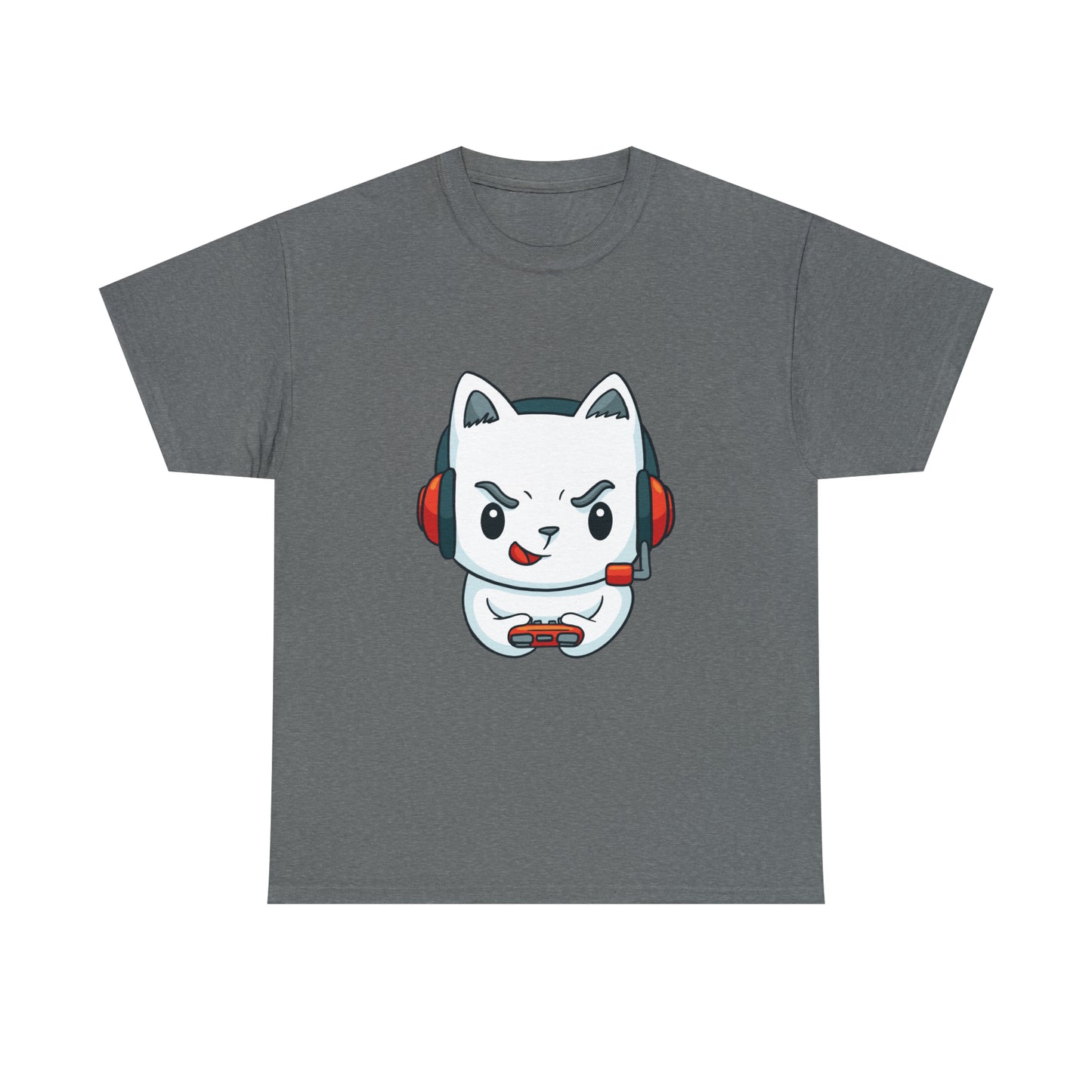 Gamer Kitten Unisex Heavy Cotton Tee