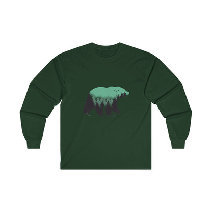 Can't Take the Woods Out of the Bear Ultra Cotton Long Sleeve Tee