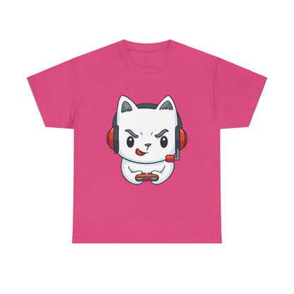 Gamer Kitten Unisex Heavy Cotton Tee