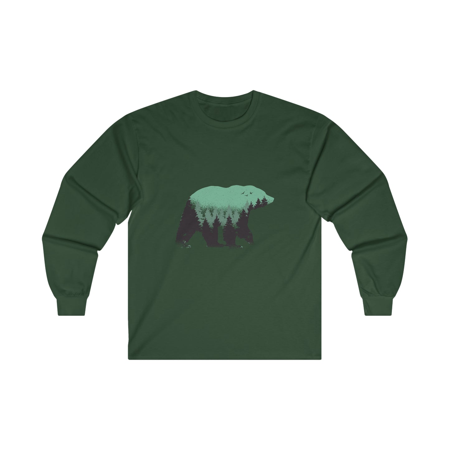 Can't Take the Woods Out of the Bear Ultra Cotton Long Sleeve Tee