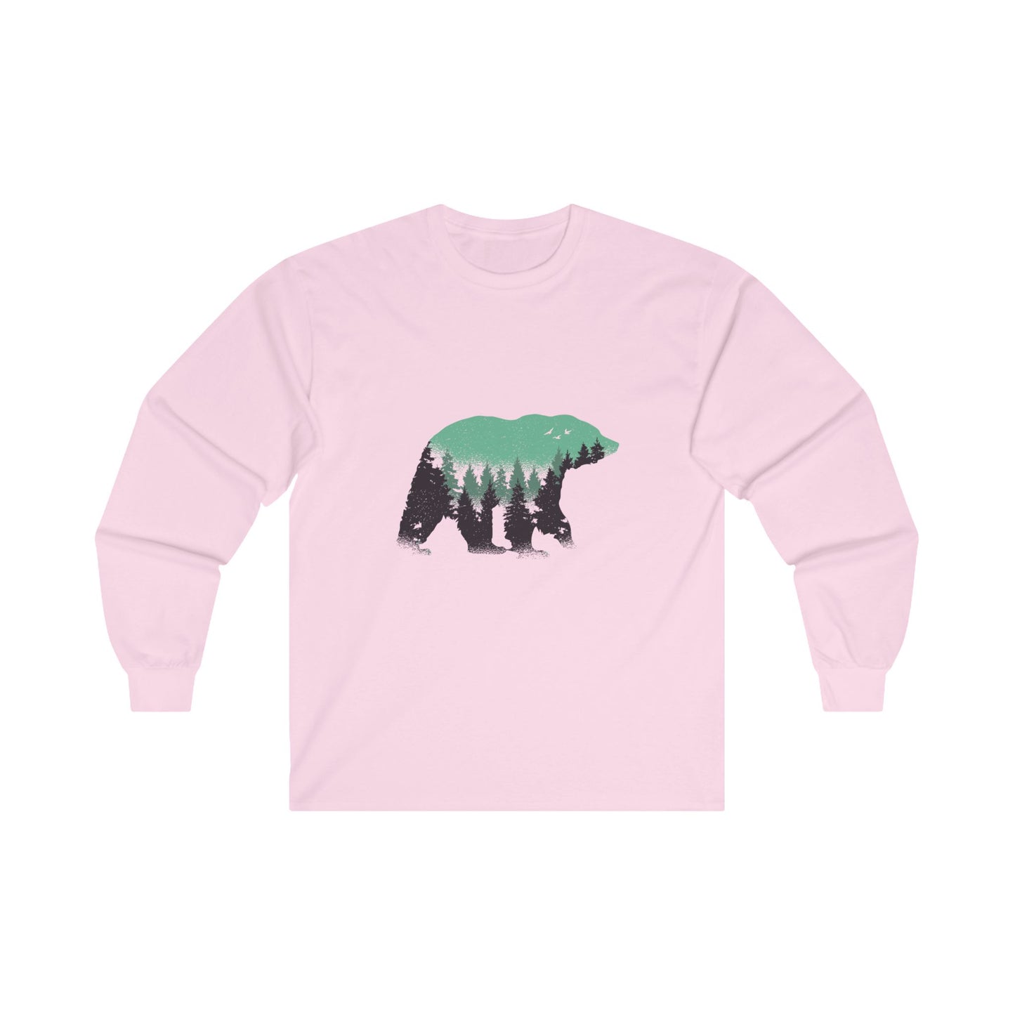 Can't Take the Woods Out of the Bear Ultra Cotton Long Sleeve Tee