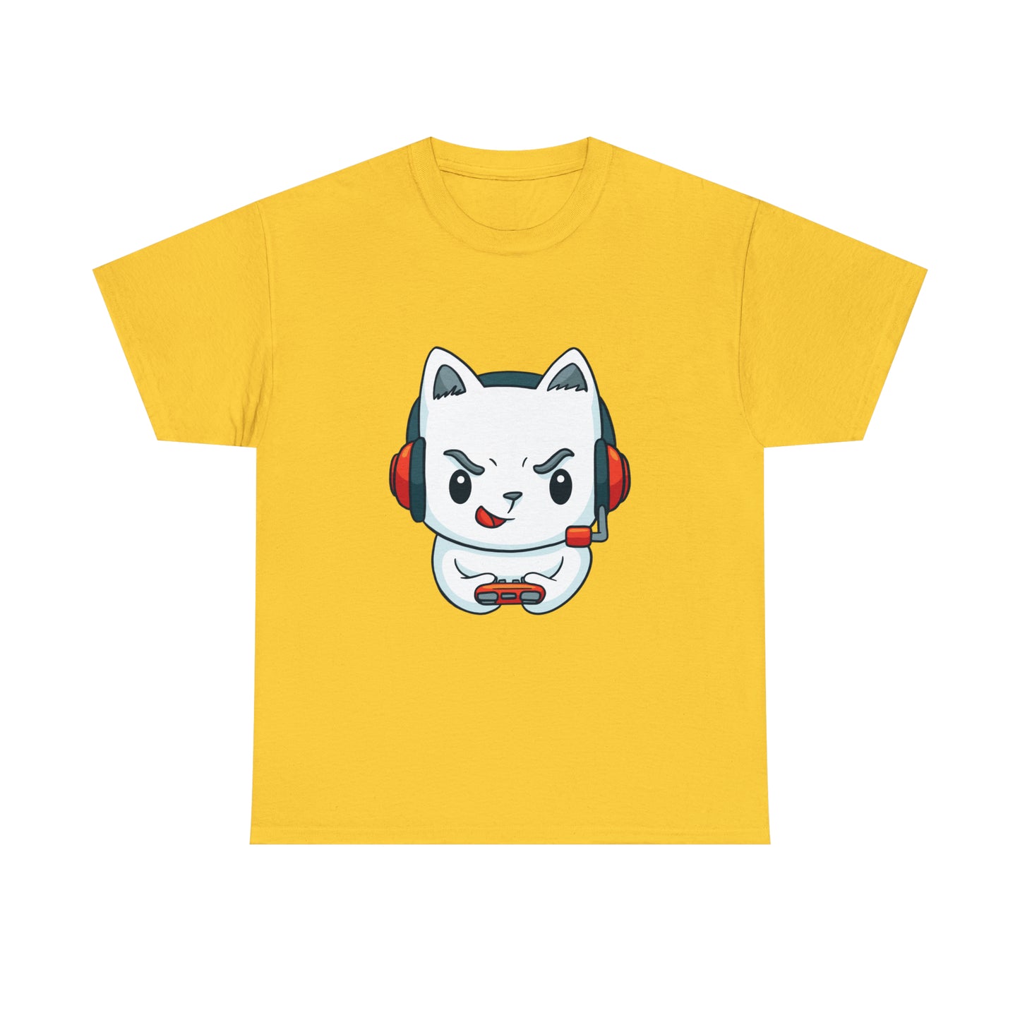 Gamer Kitten Unisex Heavy Cotton Tee