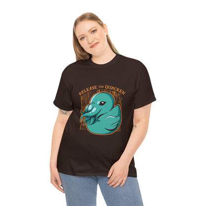 Release the Quacken Unisex Heavy Cotton Tee