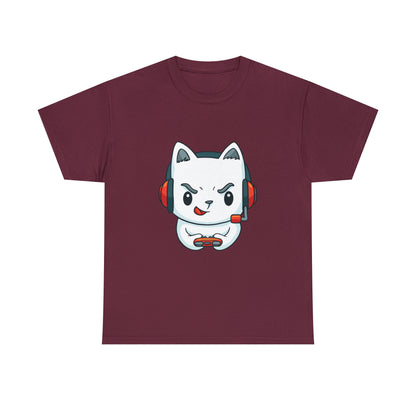 Gamer Kitten Unisex Heavy Cotton Tee