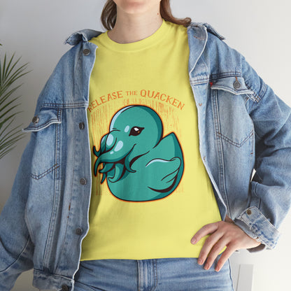 Release the Quacken Unisex Heavy Cotton Tee