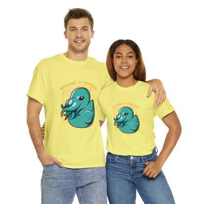 Release the Quacken Unisex Heavy Cotton Tee