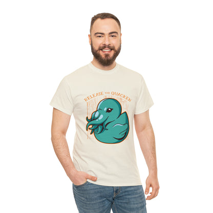 Release the Quacken Unisex Heavy Cotton Tee