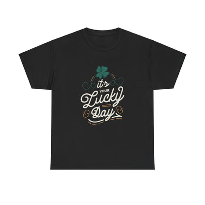 It's Your Lucky Day Unisex Heavy Cotton Tee