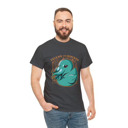 Release the Quacken Unisex Heavy Cotton Tee