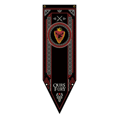 Game of Thrones House Sigil and Motto Banner Flag