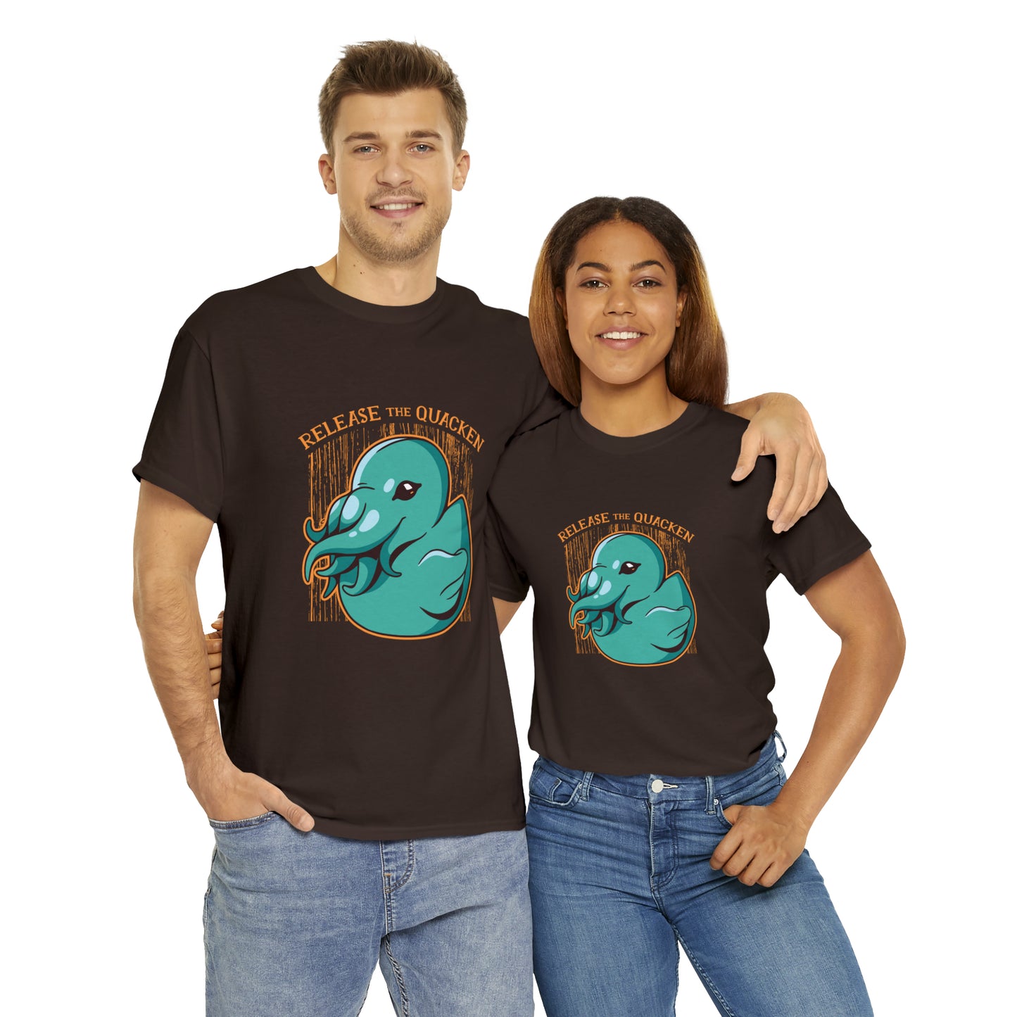 Release the Quacken Unisex Heavy Cotton Tee