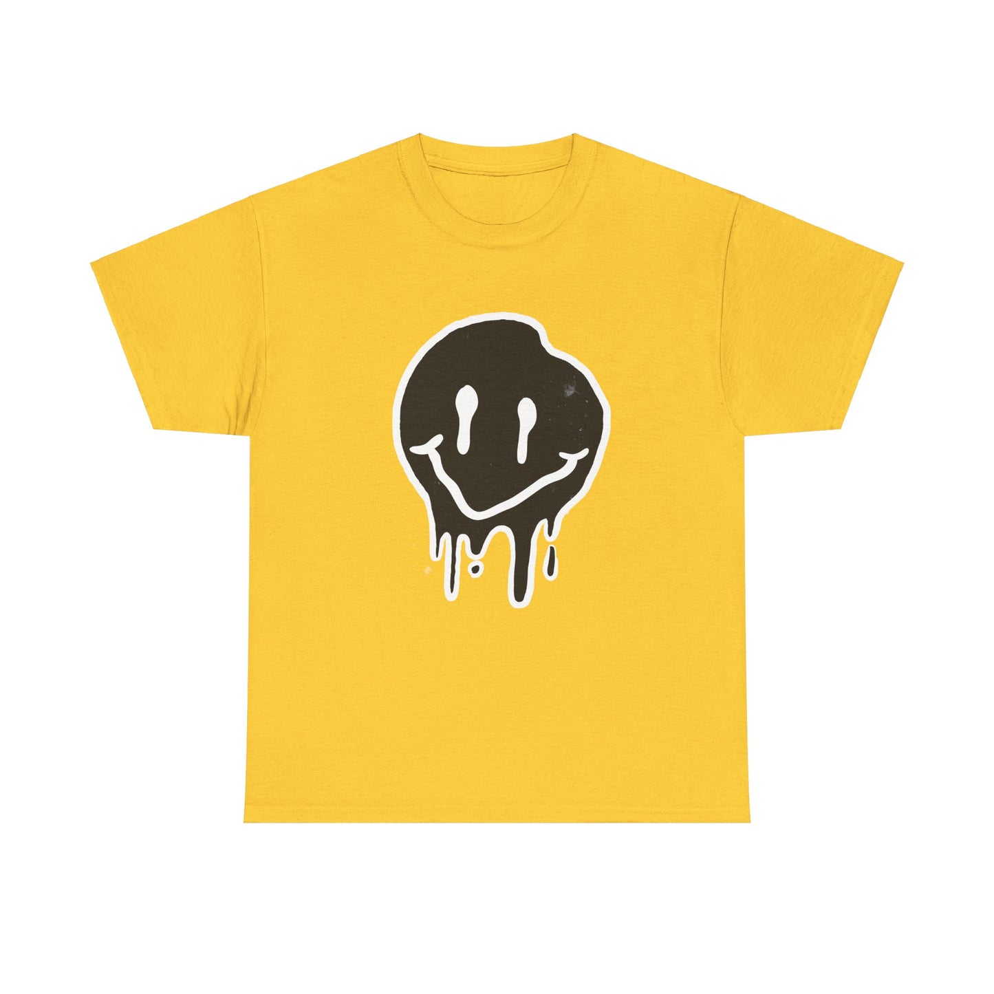 Melting Smiley Unisex Heavy Cotton Tee