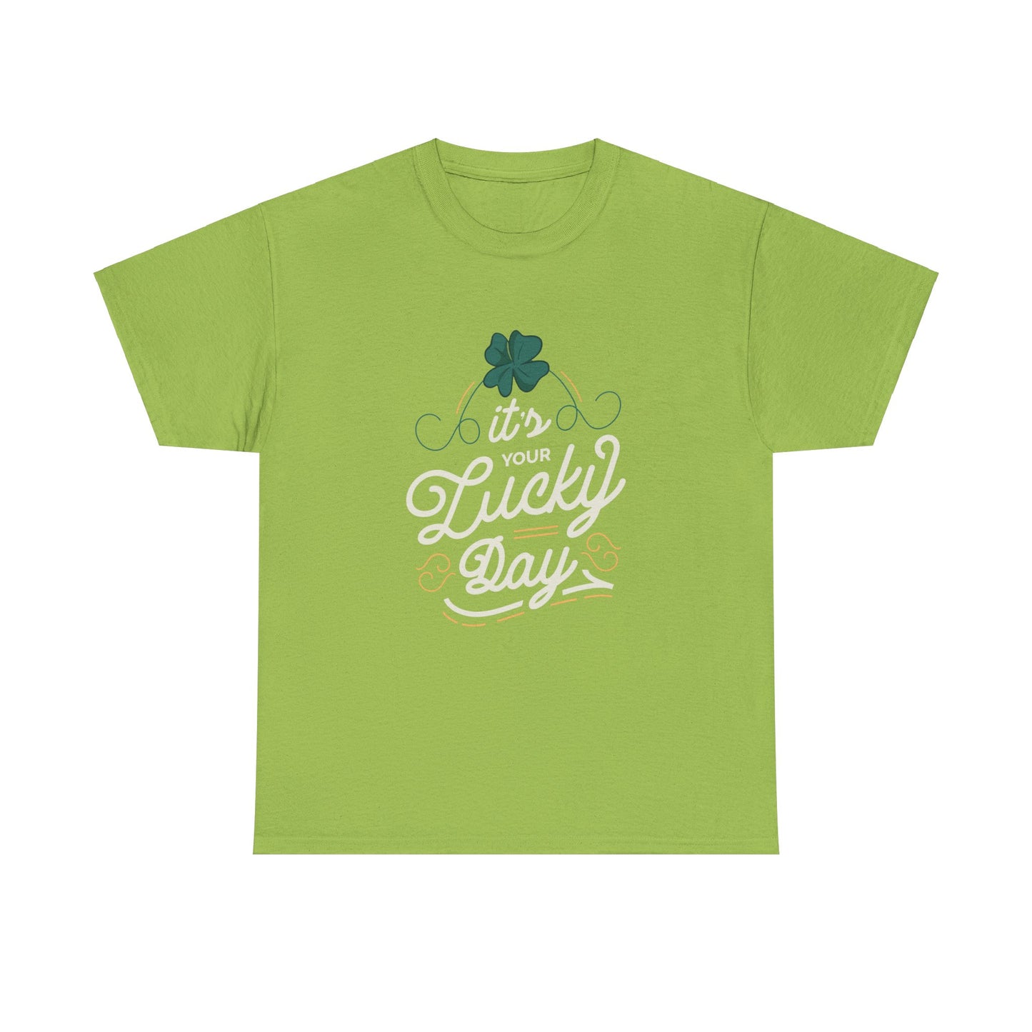 It's Your Lucky Day Unisex Heavy Cotton Tee