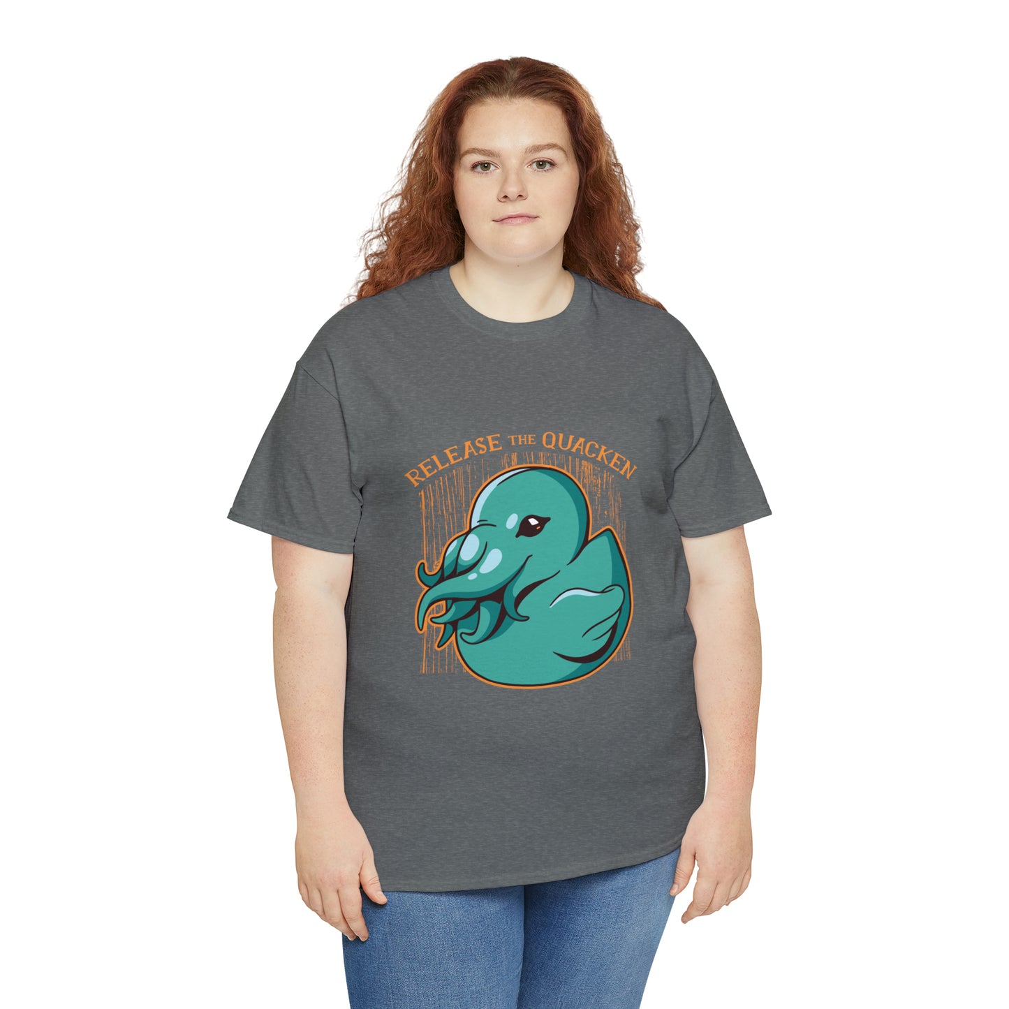 Release the Quacken Unisex Heavy Cotton Tee