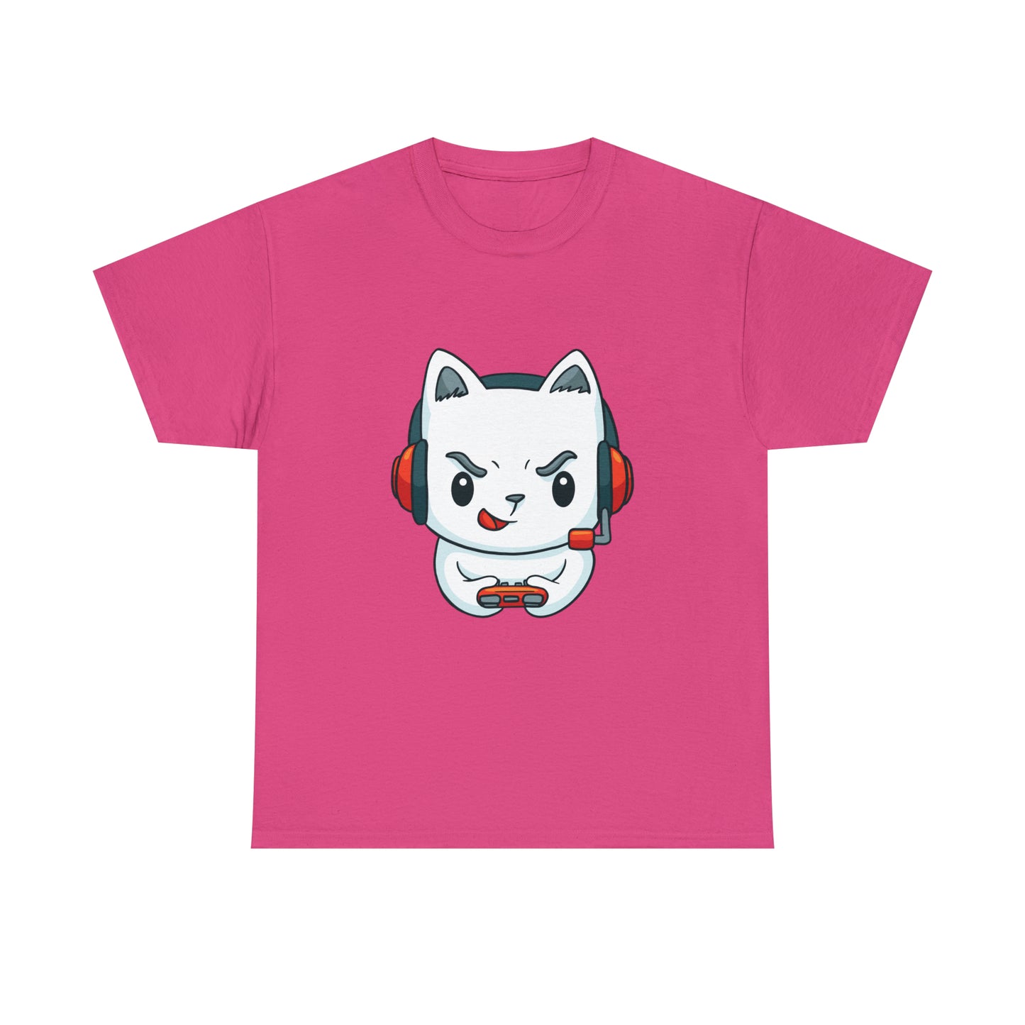 Gamer Kitten Unisex Heavy Cotton Tee