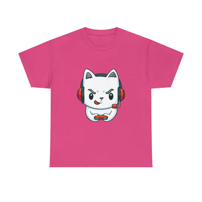 Gamer Kitten Unisex Heavy Cotton Tee