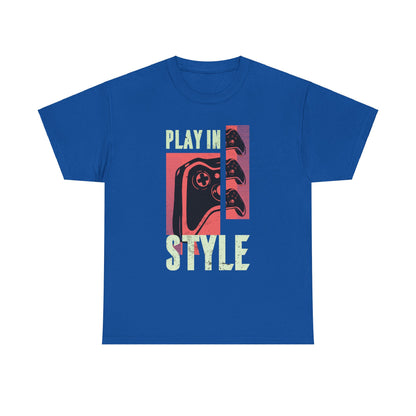 Play In Style Unisex Heavy Cotton Tee