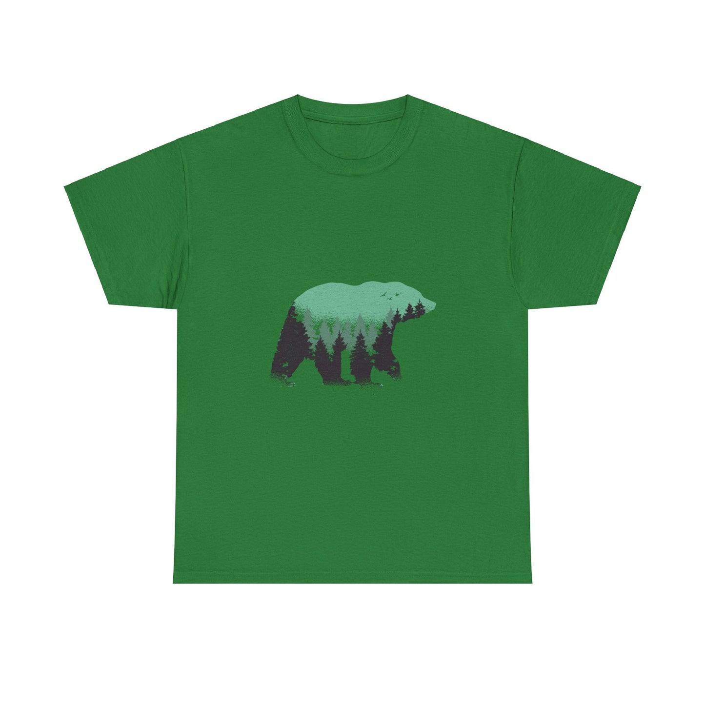 Can't Take the Woods Out of the Bear Unisex Heavy Cotton Tee