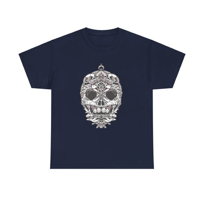 Nautical Skull Unisex Heavy Cotton Tee