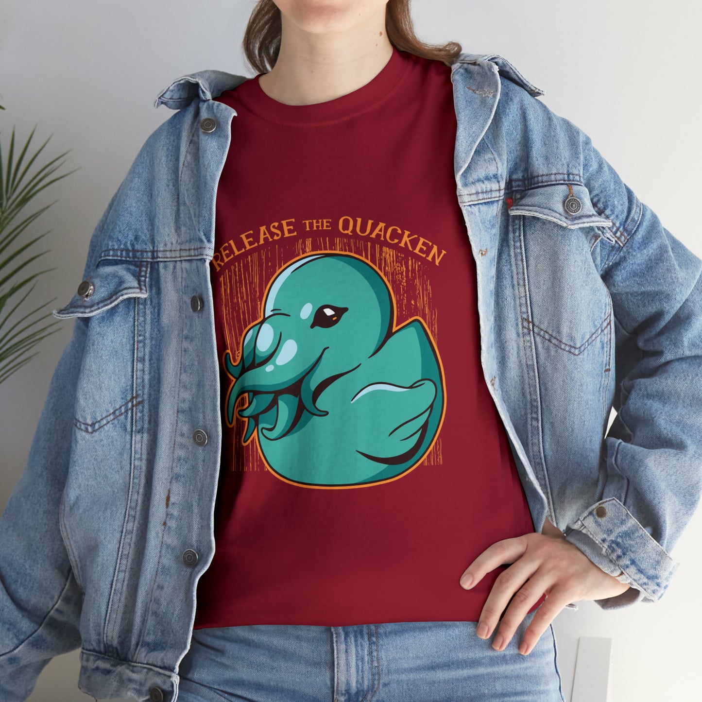 Release the Quacken Unisex Heavy Cotton Tee