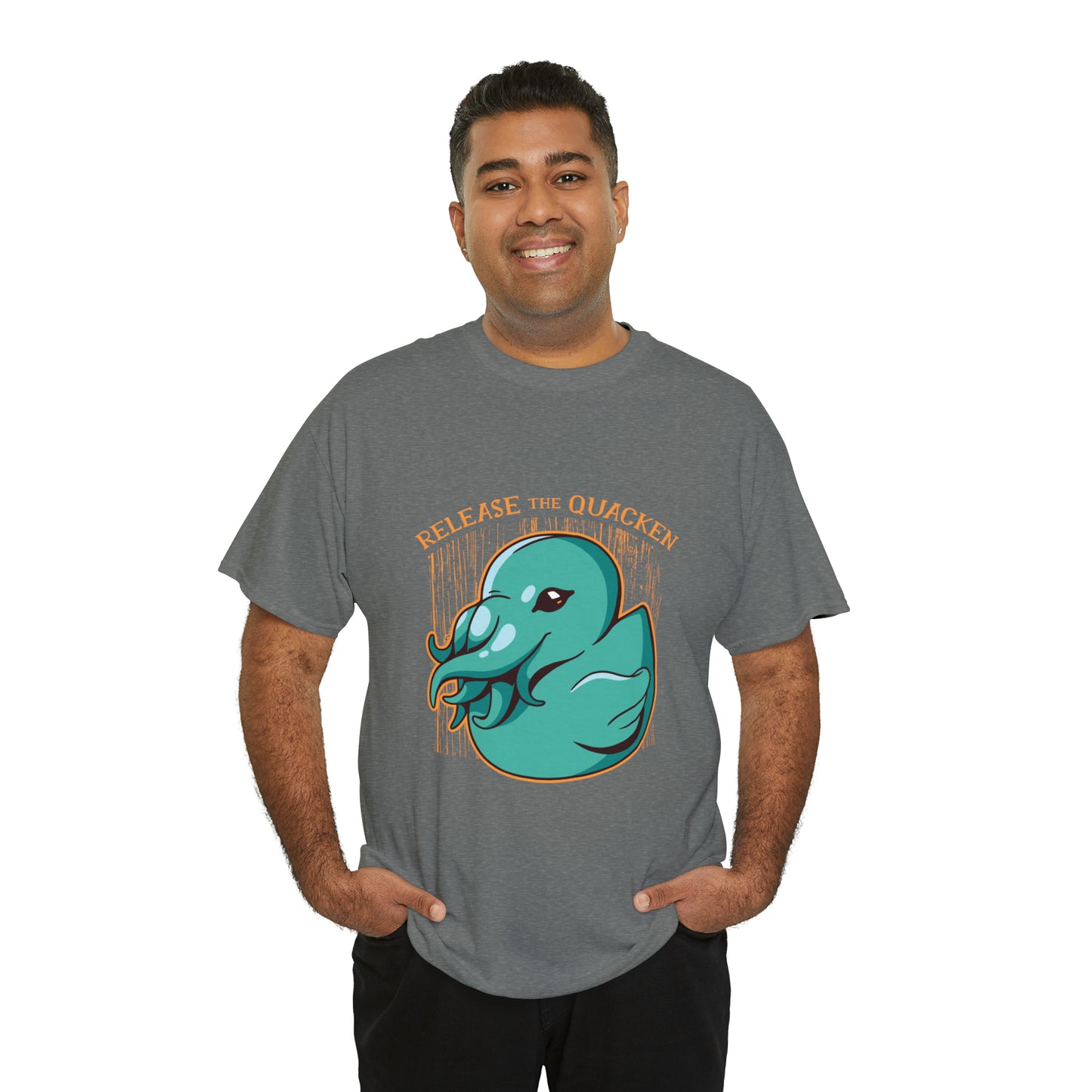 Release the Quacken Unisex Heavy Cotton Tee