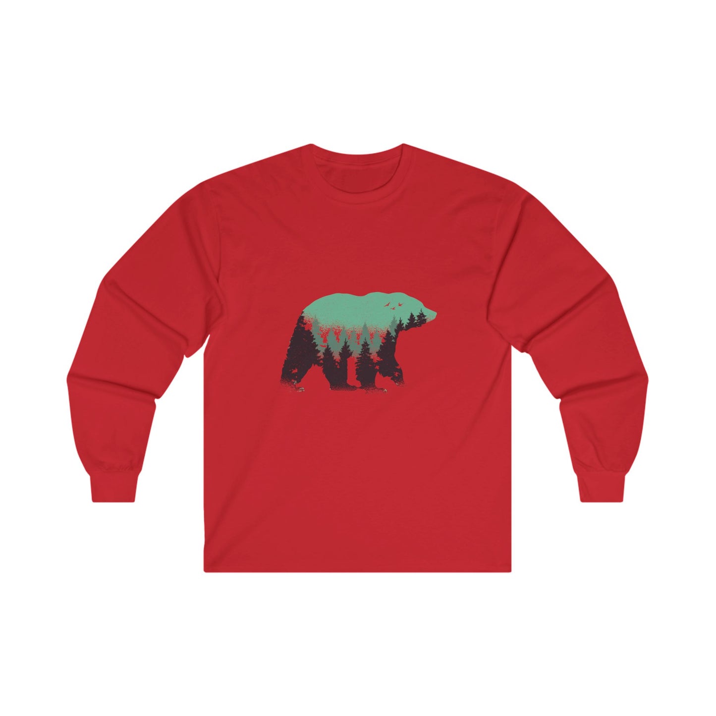 Can't Take the Woods Out of the Bear Ultra Cotton Long Sleeve Tee