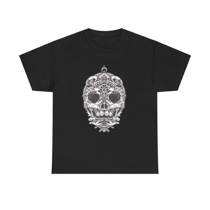 Nautical Skull Unisex Heavy Cotton Tee