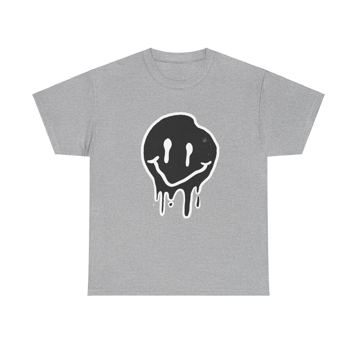 Melting Smiley Unisex Heavy Cotton Tee