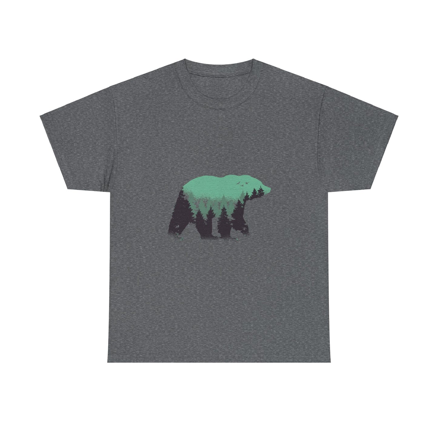 Can't Take the Woods Out of the Bear Unisex Heavy Cotton Tee