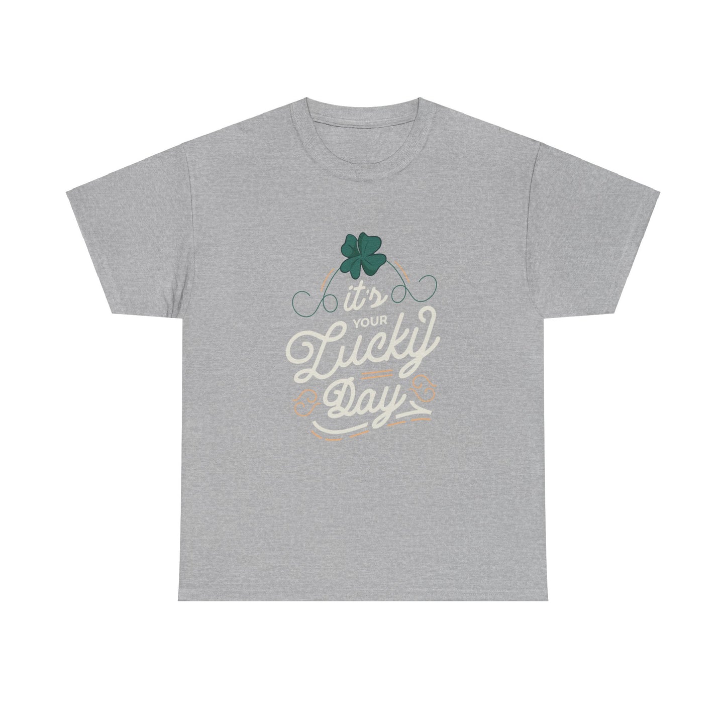 It's Your Lucky Day Unisex Heavy Cotton Tee