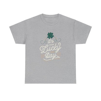 It's Your Lucky Day Unisex Heavy Cotton Tee