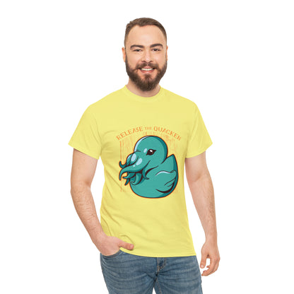 Release the Quacken Unisex Heavy Cotton Tee