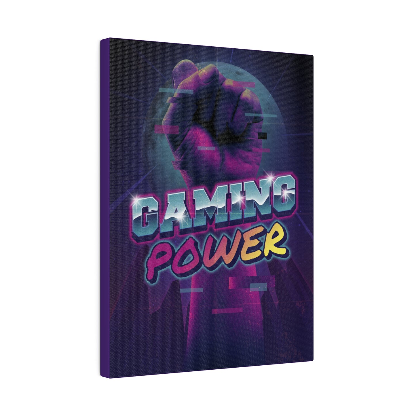 Gaming Power Matte Canvas Print, Stretched, 0.75"