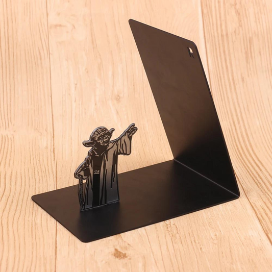 Star Wars Stainless Steel Yoda or Millennium Falcon Bookend