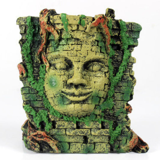 Ancient Jungle Civilization Face Relic Resin Gaming Set Piece