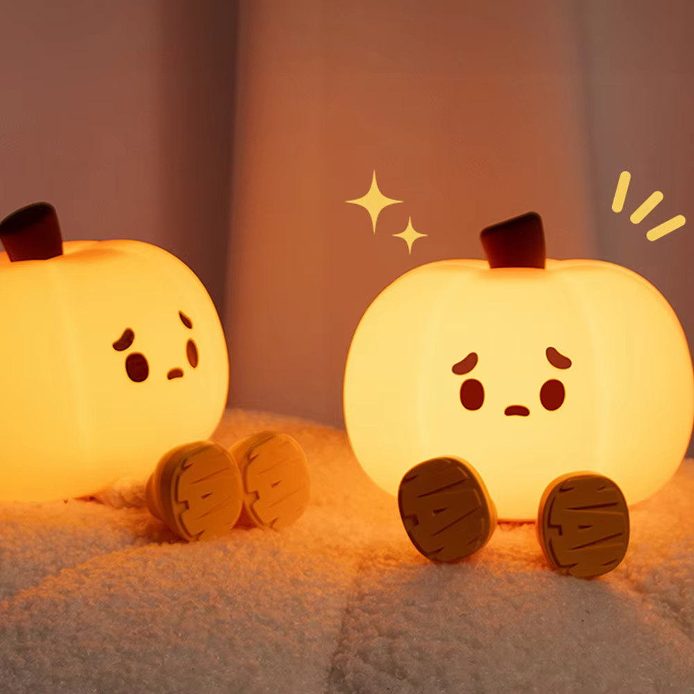 Cute Pumpkin Mini USB Ambient LED Reading Lamp