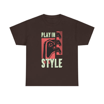 Play In Style Unisex Heavy Cotton Tee